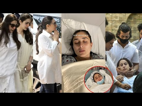 Verry Sad News for Kareena Kapoor Fans as Kareena Kapoor is Hospiitaliz after her seerious Injuriies