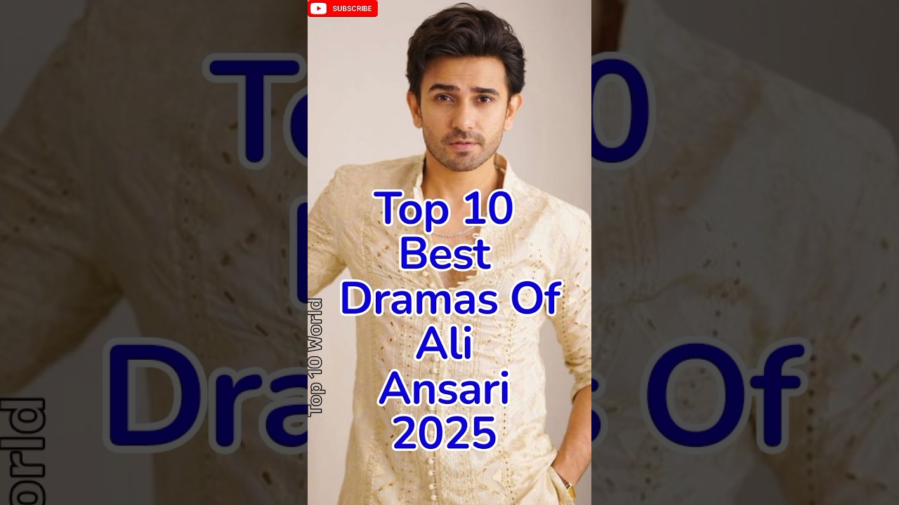 Top 10 Ali Ansari Dramas 🌟 | Pakistani Hits