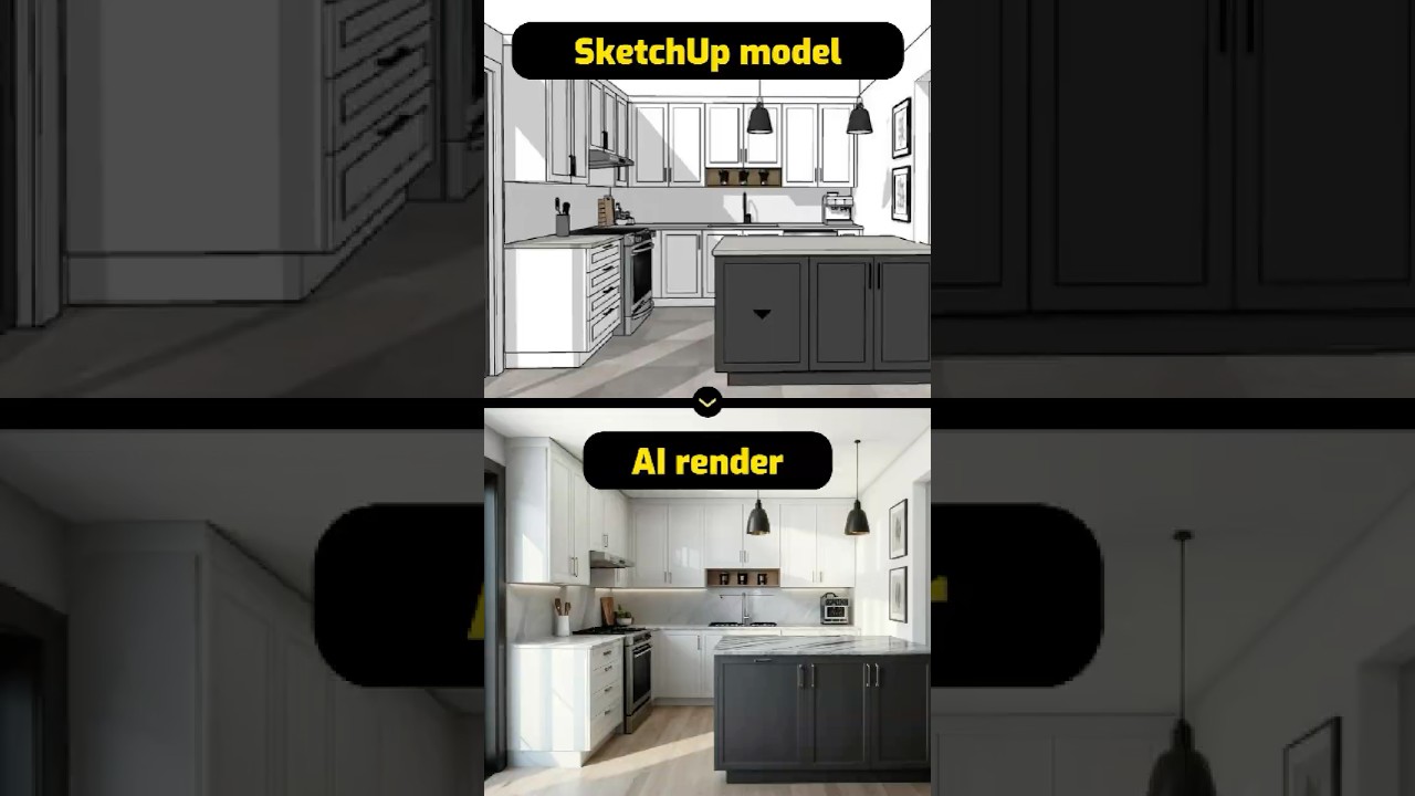 Instant AI Rendering for SketchUp Interiors π‘
