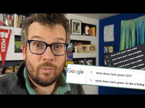 John Green Answers the Most Searched Hank Green Questions