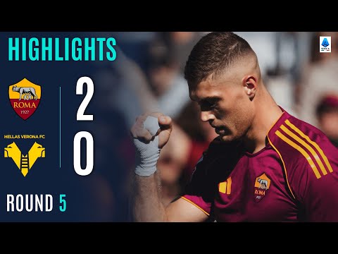 ROMA-VERONA 2-0 | HIGHLIGHTS | Gasperini wins again! | SERIE A ENILIVE 2025/26