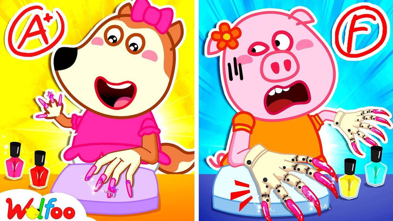 Barbie’s Nail Class! 💅 Who Cheats to Get Ahead?| Honesty Lesson for Kids | Wolfoo New Episodes 2025