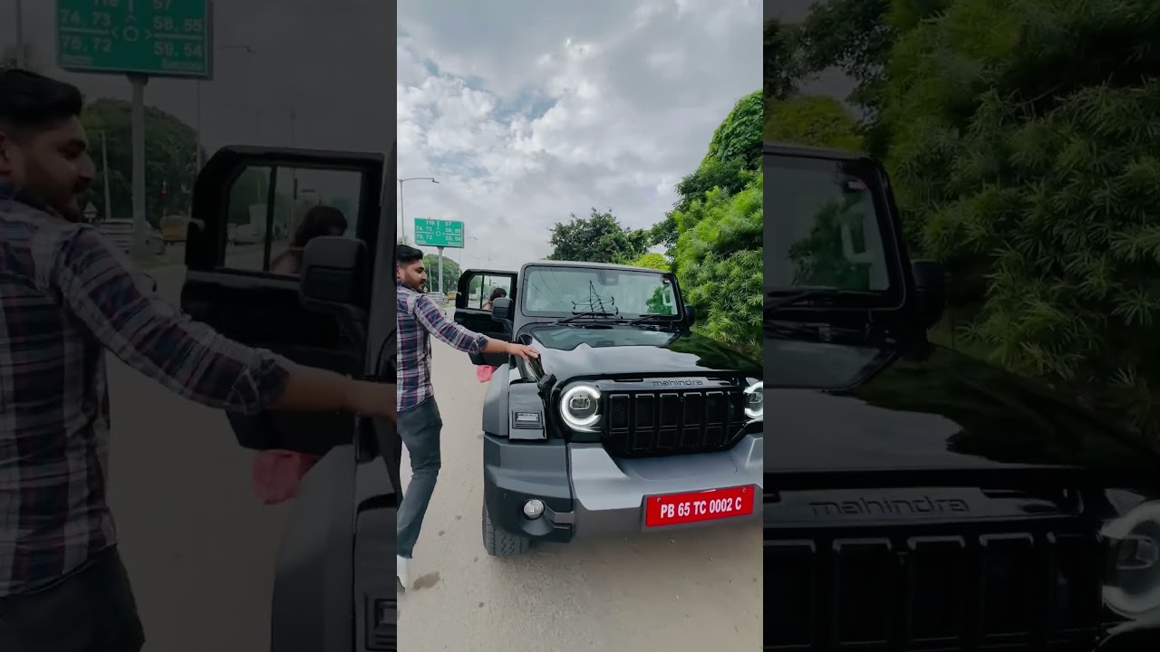 Thar ROXX 5-Door in Black 🖤