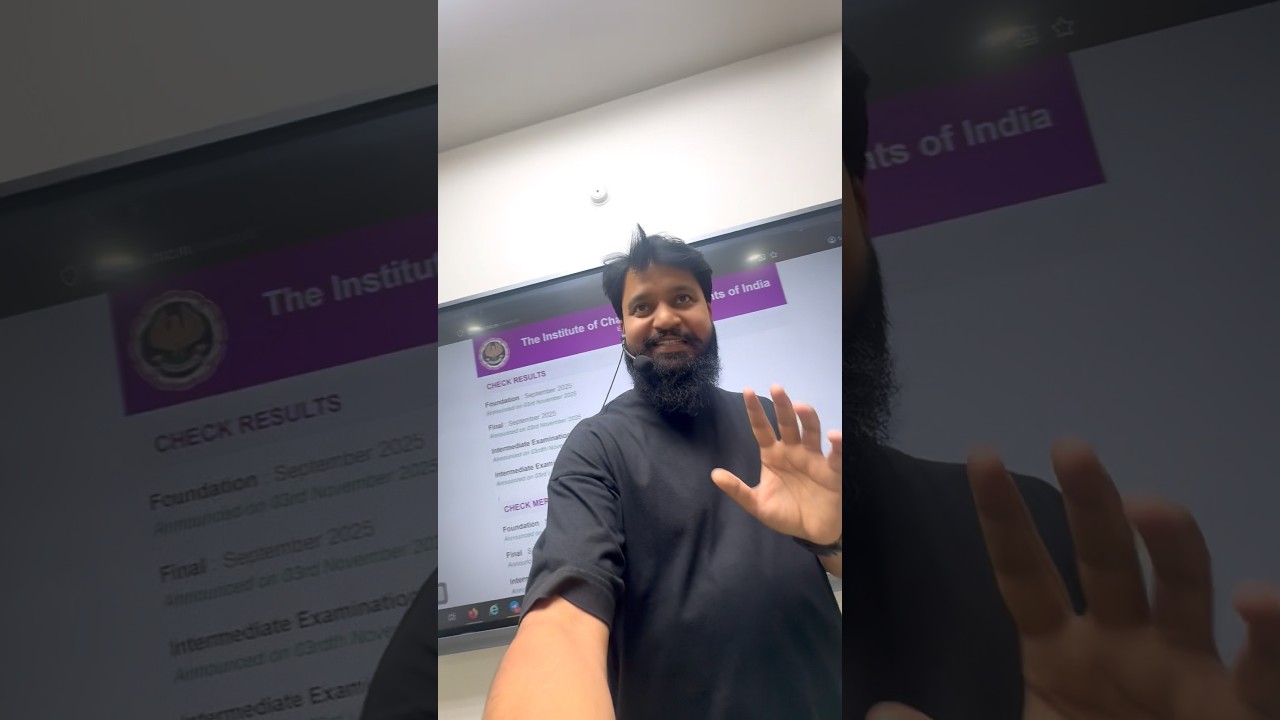 CA Foundation September 2025 Result Announced by ICAI ๐ข | Check Your Scores Now!