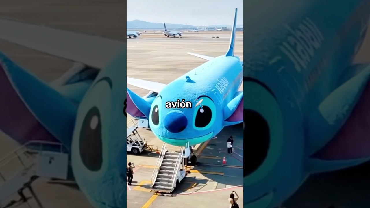 Subí al Avión de Stitch ✈️