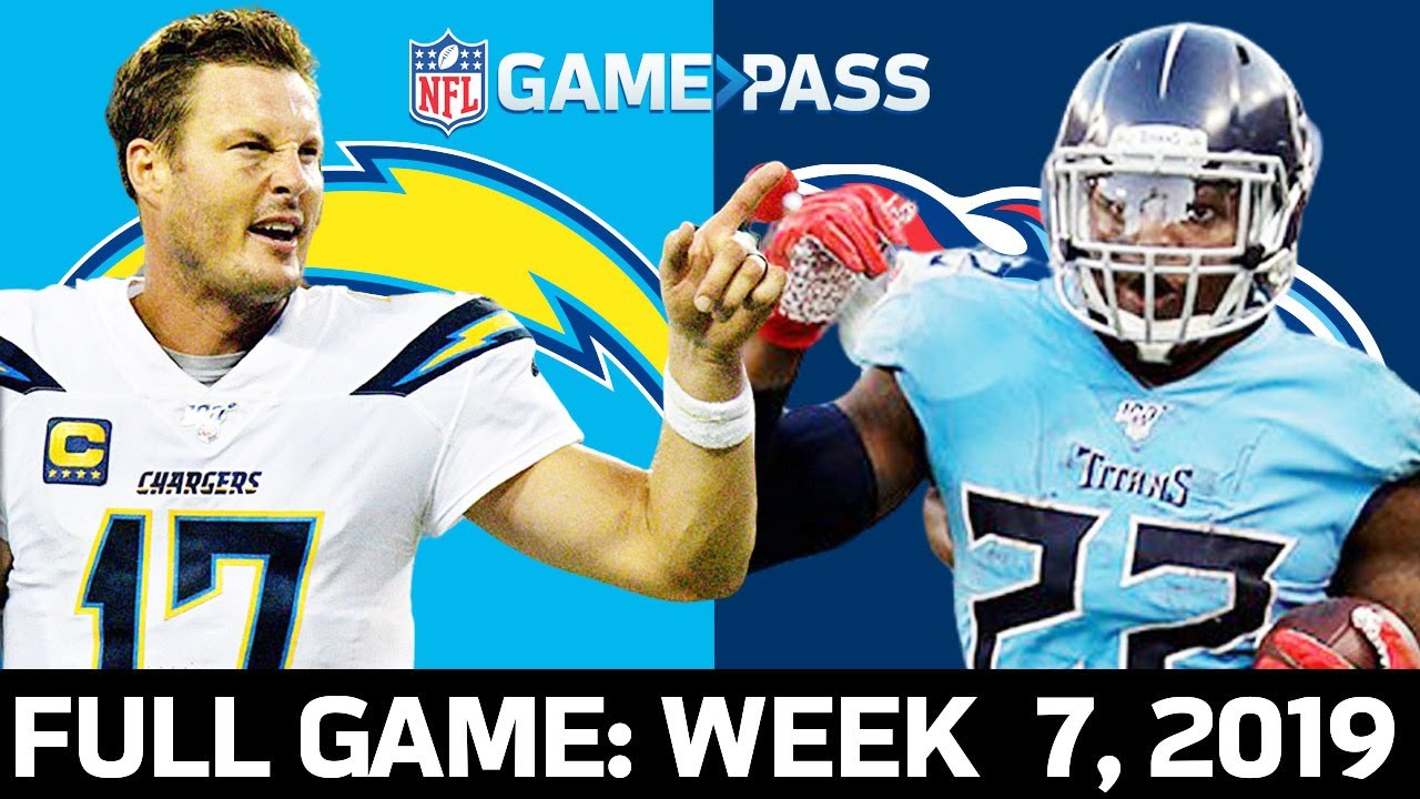 Chargers vs. Titans Week 7, 2019 | Full Game Replay ๐
