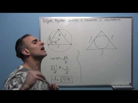 Entenda o Triângulo Inscrito e Circunscrito na Circunferência 📐