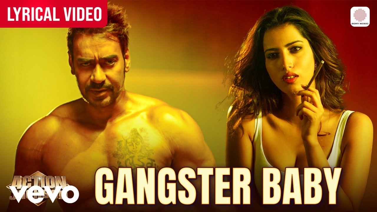Gangster Baby - Lyrical Video | Ajay Devgn | Neeti M, Neeraj S | Himesh Reshammiya | Action Jackson