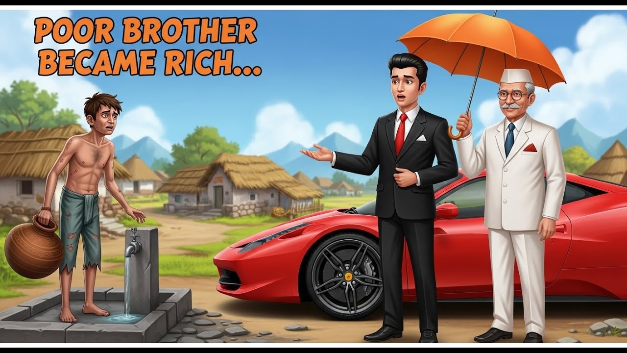 Poor Brother Turns Rich: Moral Story & Lesson