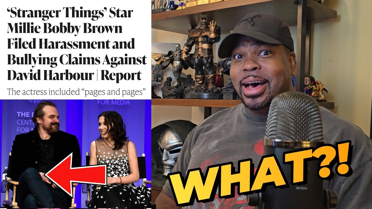 Stranger Things Star Millie Bobby Brown Alleges Harassment by David Harbour 😮