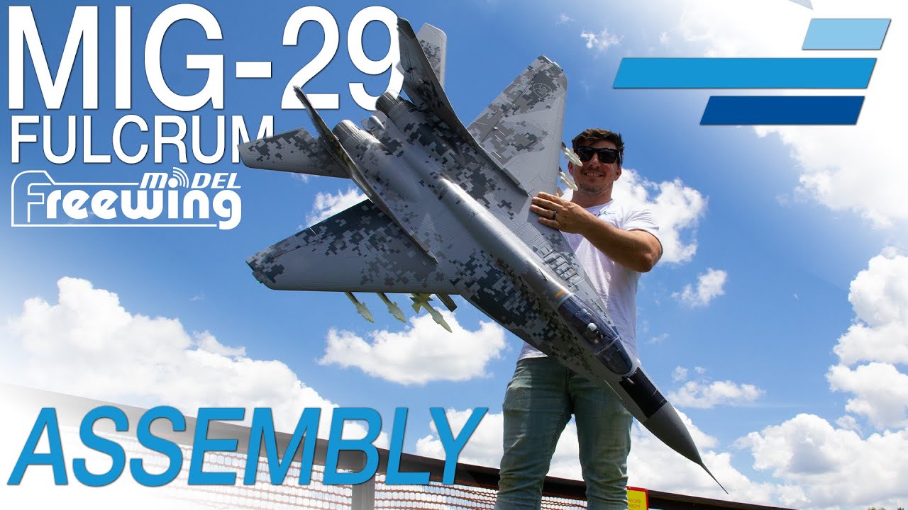 Freewing MiG-29 Fulcrum RC Jet: Complete Assembly & Review ✈️