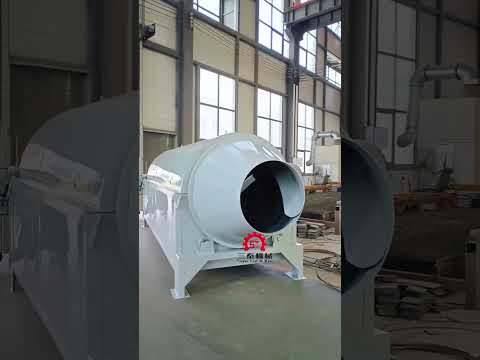 Universal rotary drum dryer capable of drying bone mud, soybeans, corn and wheat#dryer #machine
