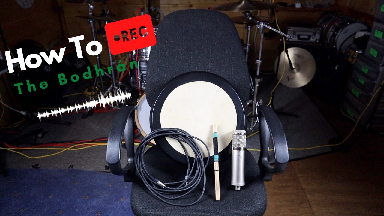 Recording the Bodhrán: Irish Drum Guide 🎶