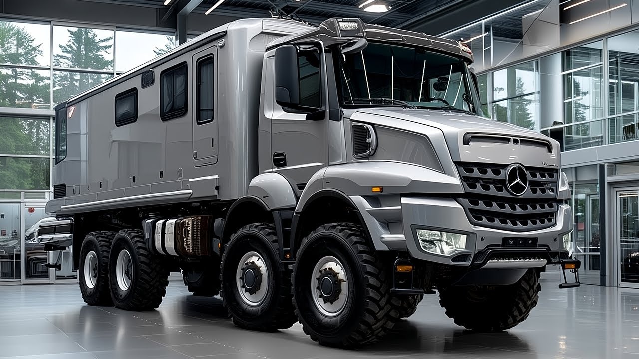 2026 Mercedes Arocs 8×8: Redefining Heavy-Duty Power