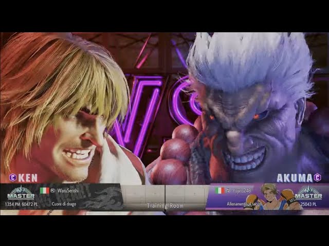 Street Fighter 6: Ken vs Akuma 🔥