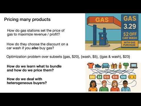 Kevin Jamieson - "Some Online Combinatorial Optimization and Dynamic Pricing Problems"