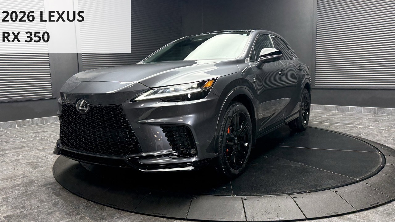 NEW 2026 2026 Lexus RX 350 F Sport Blackline AWD 🚗