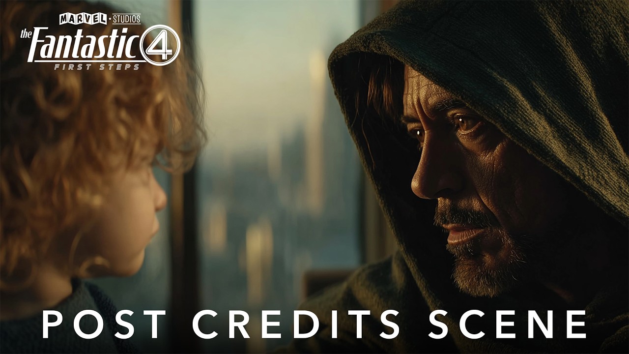 Fantastic Four Post-Credits Scene with Robert Downey Jr. 🎬