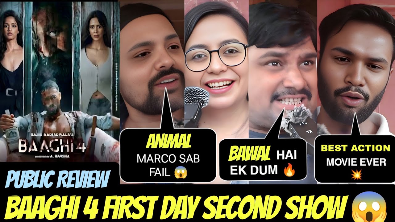 Baaghi 4 Second Show: Housefull & Public Reactions 🎬