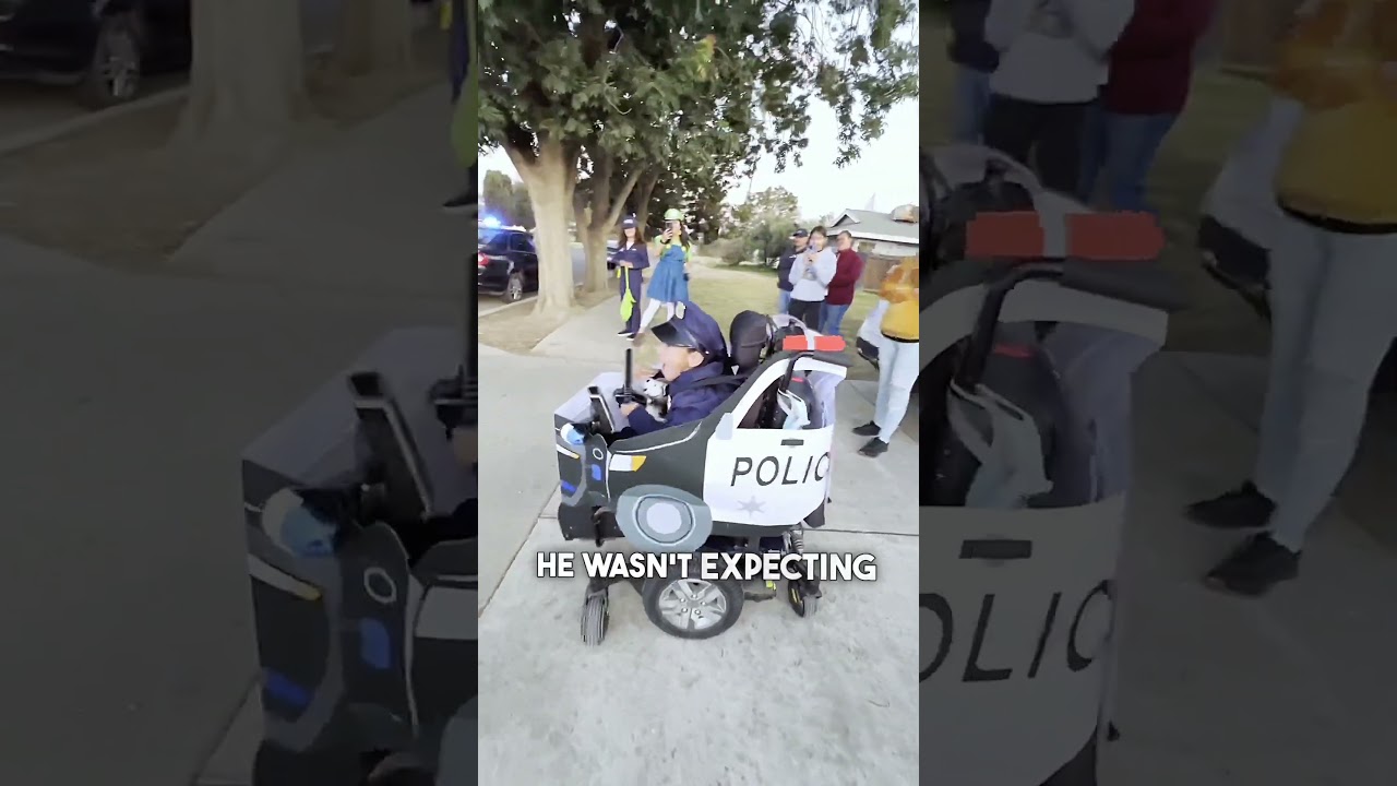 Police Surprise Their Biggest Fan ❤️