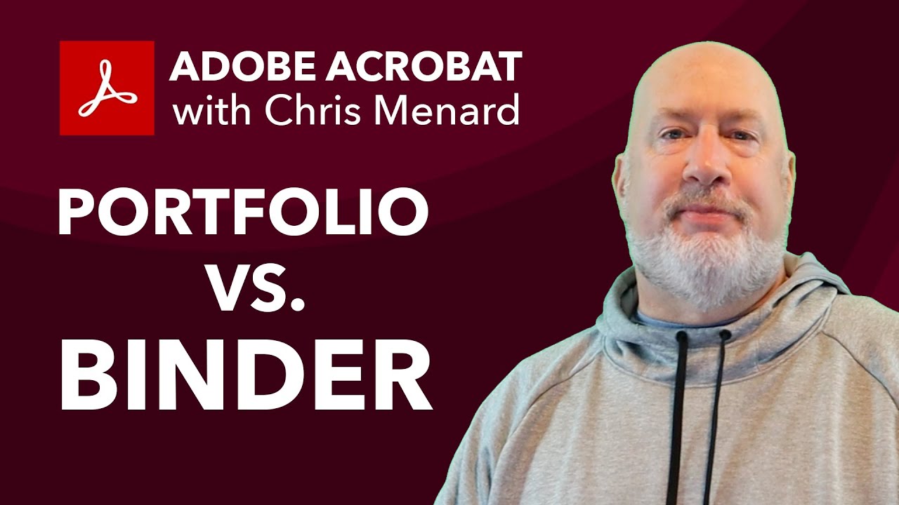 Adobe Acrobat: Binder vs. Portfolio Explained ๐
