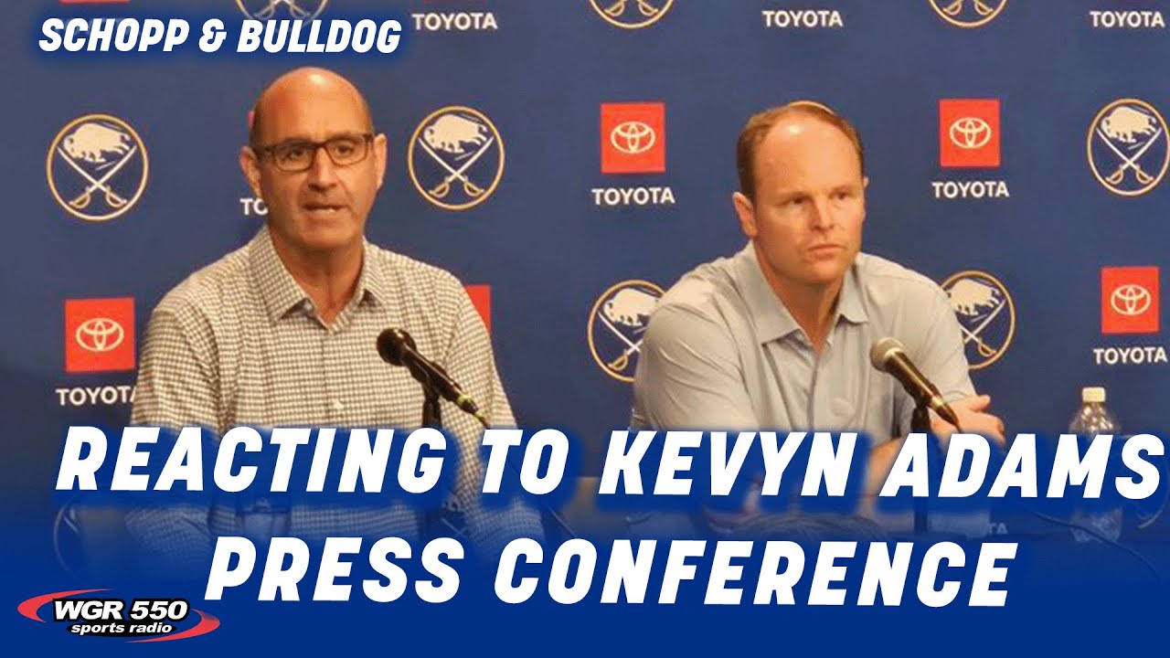 Buffalo Sabres Face Another Embarrassing Day! 🔥 | Schopp & Bulldog React to Kevyn Adams' Heated Press Conference