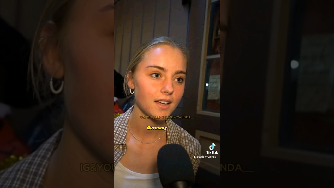 Swedish Girl's Viral Street Interview πΈπͺ