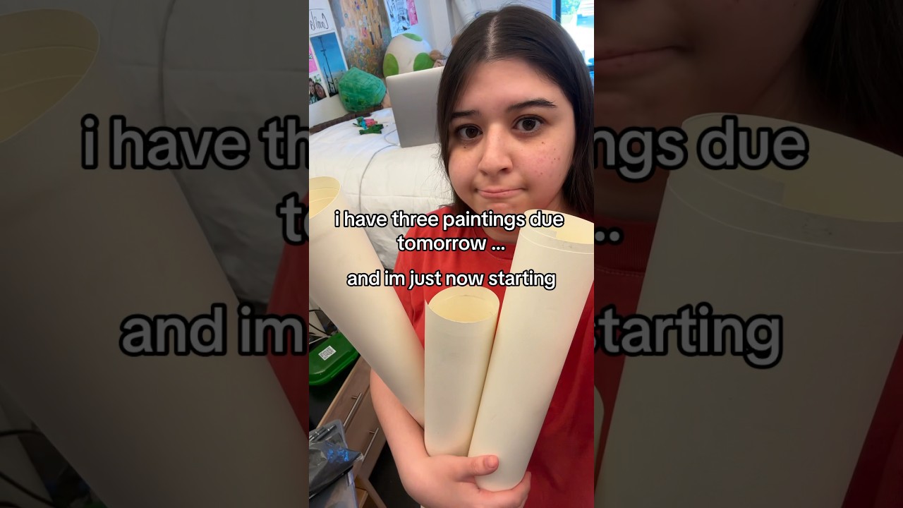 Completed 3 Paintings in 6 Hours 🎨