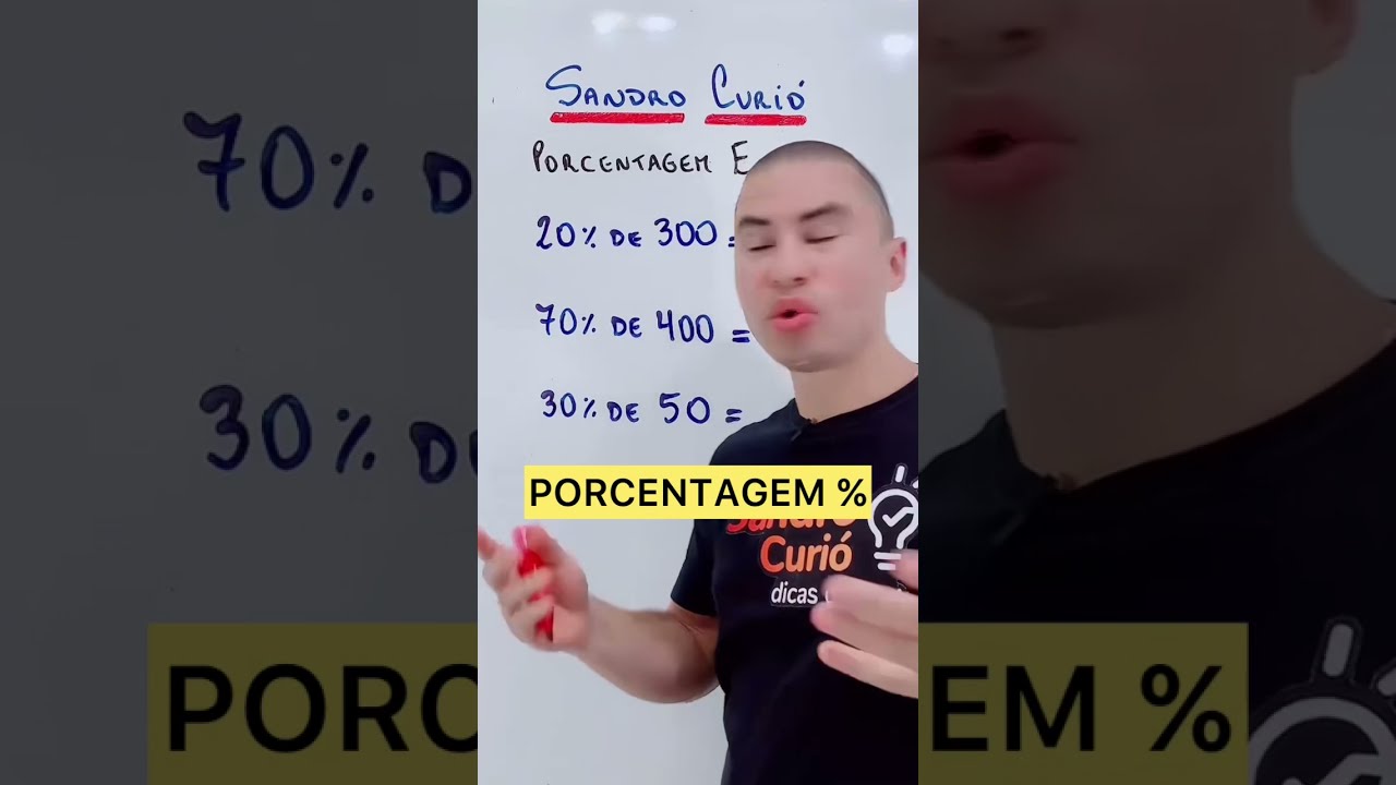 Aprenda Porcentagem Rápido e Fácil! 💡 Dicas Simples e Práticas