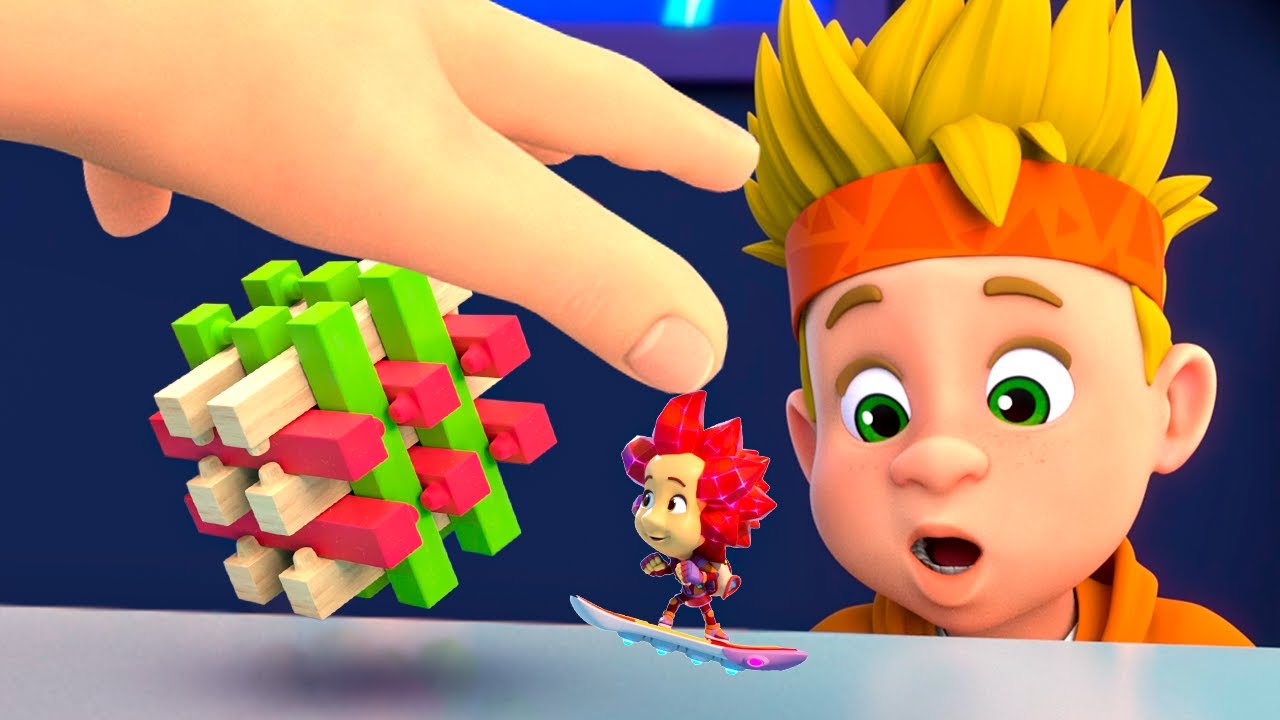 ТЕЛЕКИНЕЗ (Новая серия!) и сборник серий о иллюзиях и правде — Фиксики и Славик в увлекательной битве 🧠