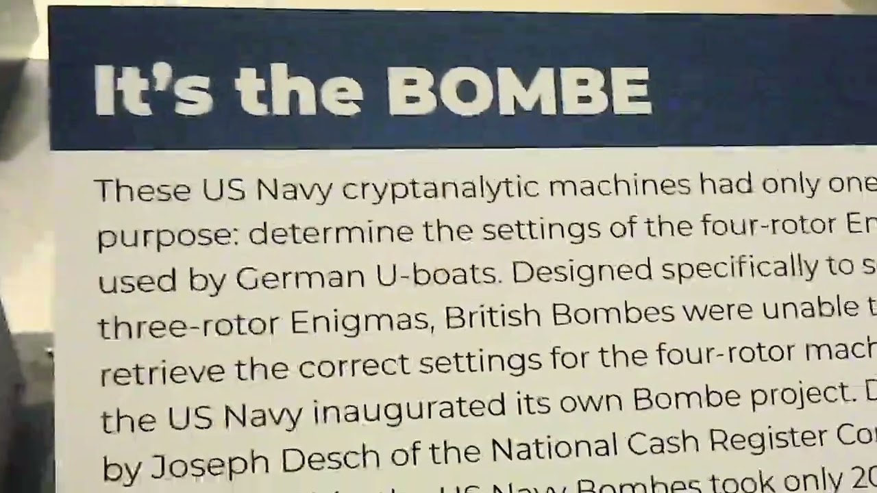 Discover Cryptanalytic Machines at the National Cryptologic Museum 🔍