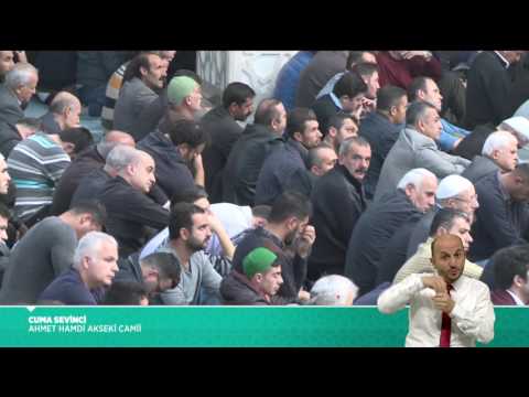 Cuma Hutbesi 11 Kasım 2016