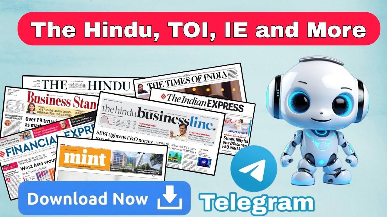 How to download free newspapers pdf | the hindu, Times of India, Indian Express & More | Daily
