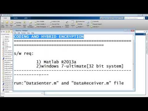 Audio Steganography MATLAB Code Projects
