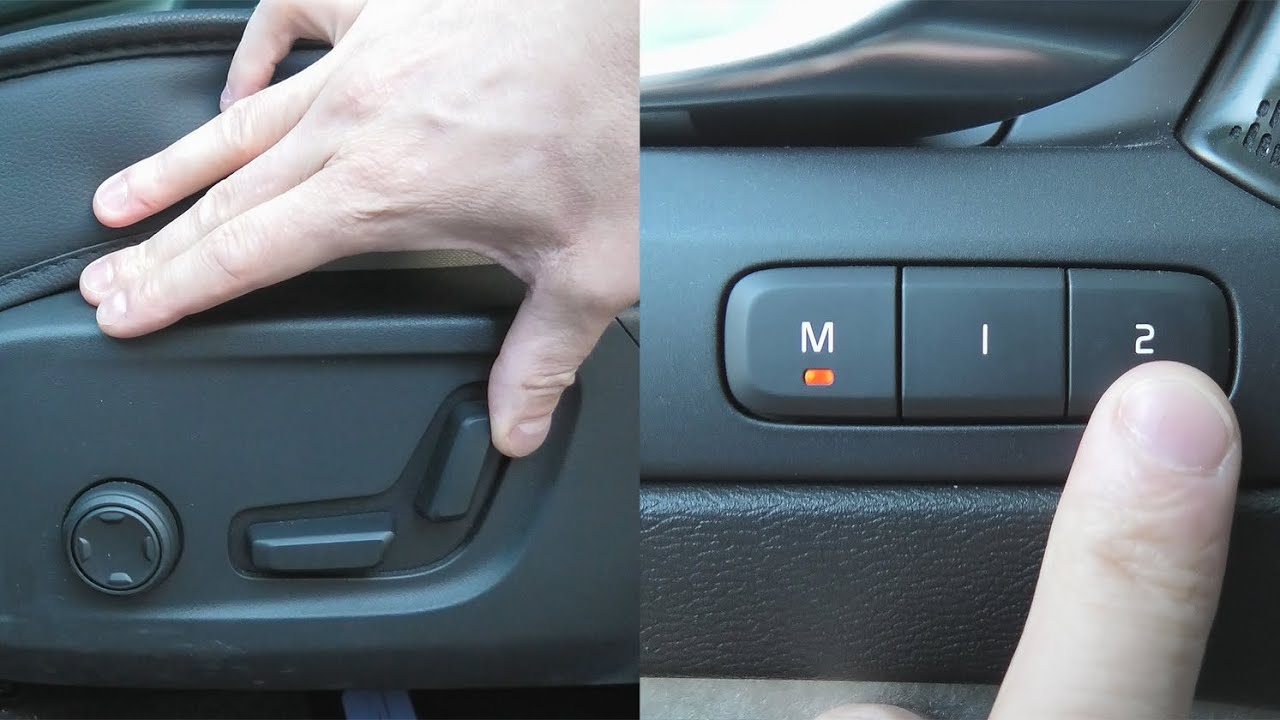 Volvo XC40 (2019-2025): How To Quickly Set Up Memory Seat?