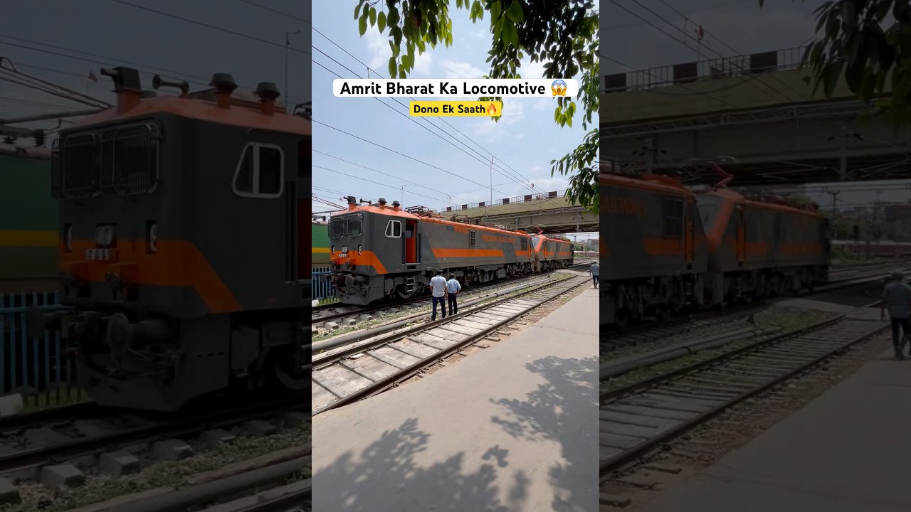 Amrit Bharat Locomotive: Dual Monster Power! π
