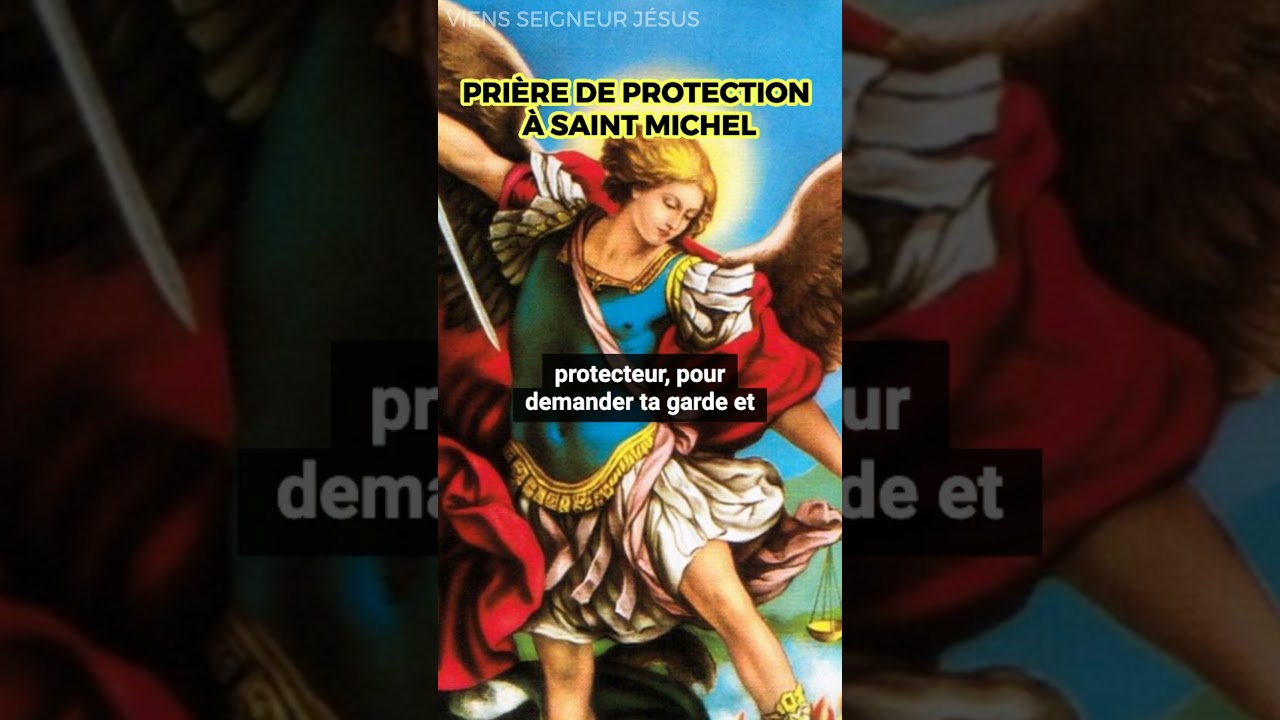 Puissante Prière à Saint Michel Archange pour Votre Protection ✨ #shorts