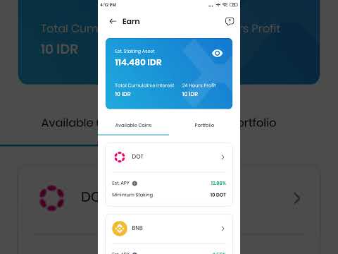 REVIEW STAKING COIN MATIC DI INDODAX HARI PERTAMA REWARD