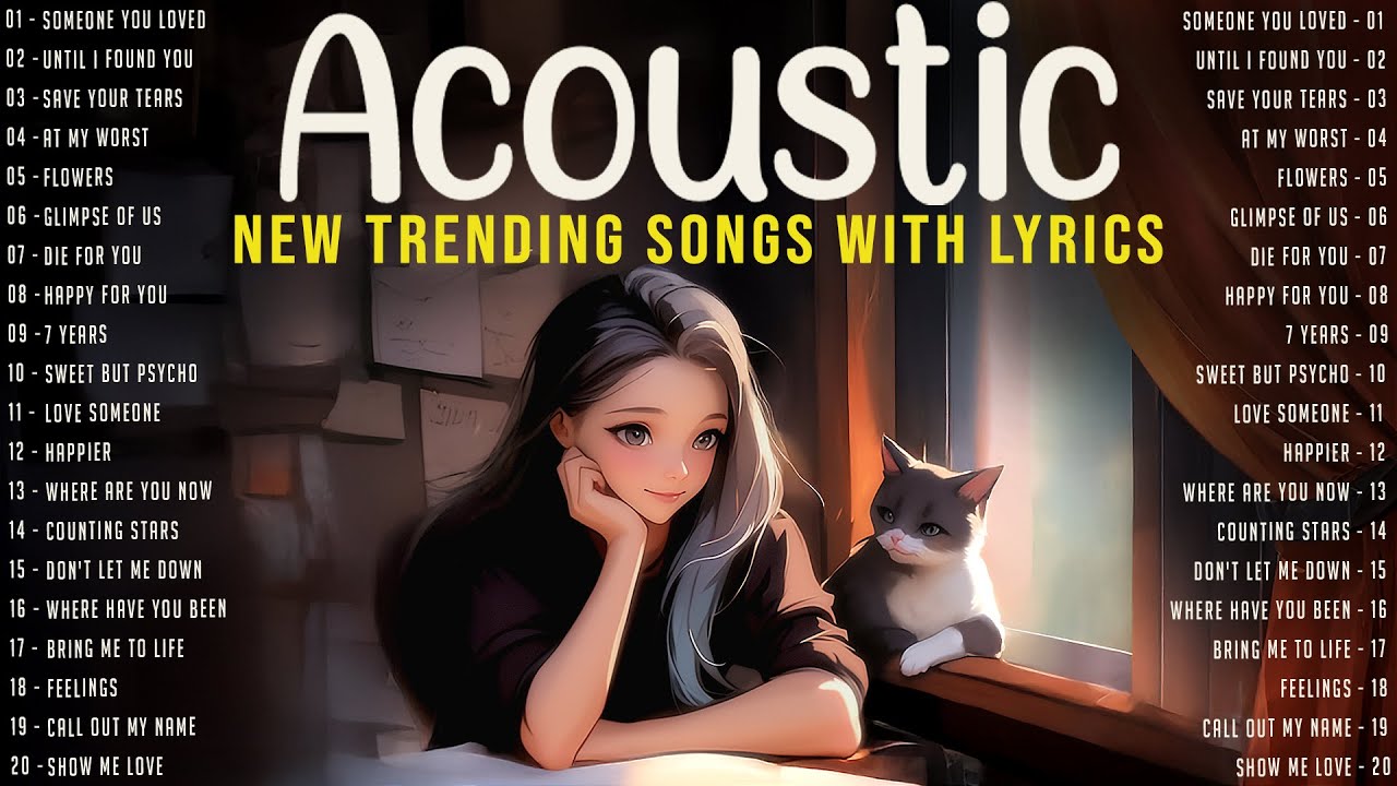 Acoustic Music 2025: Top Relaxing Songs 🎶