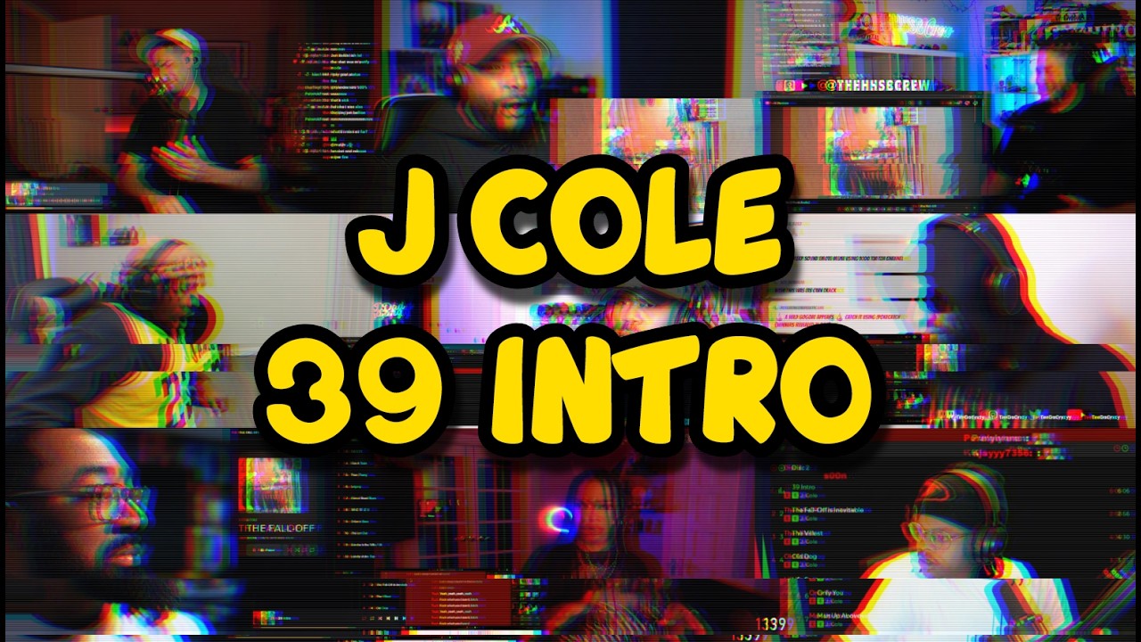 J. Cole - 39 intro | REACTION MASHUP