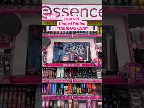 NEU ESSENCE THE JEANS CLUB ✨👖Limited Edition #makeup #essence #essencemakeup #drogerieneuheiten