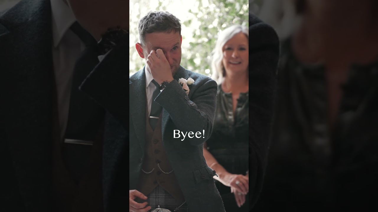 Groom's Heartwarming Message from Daughter 💖