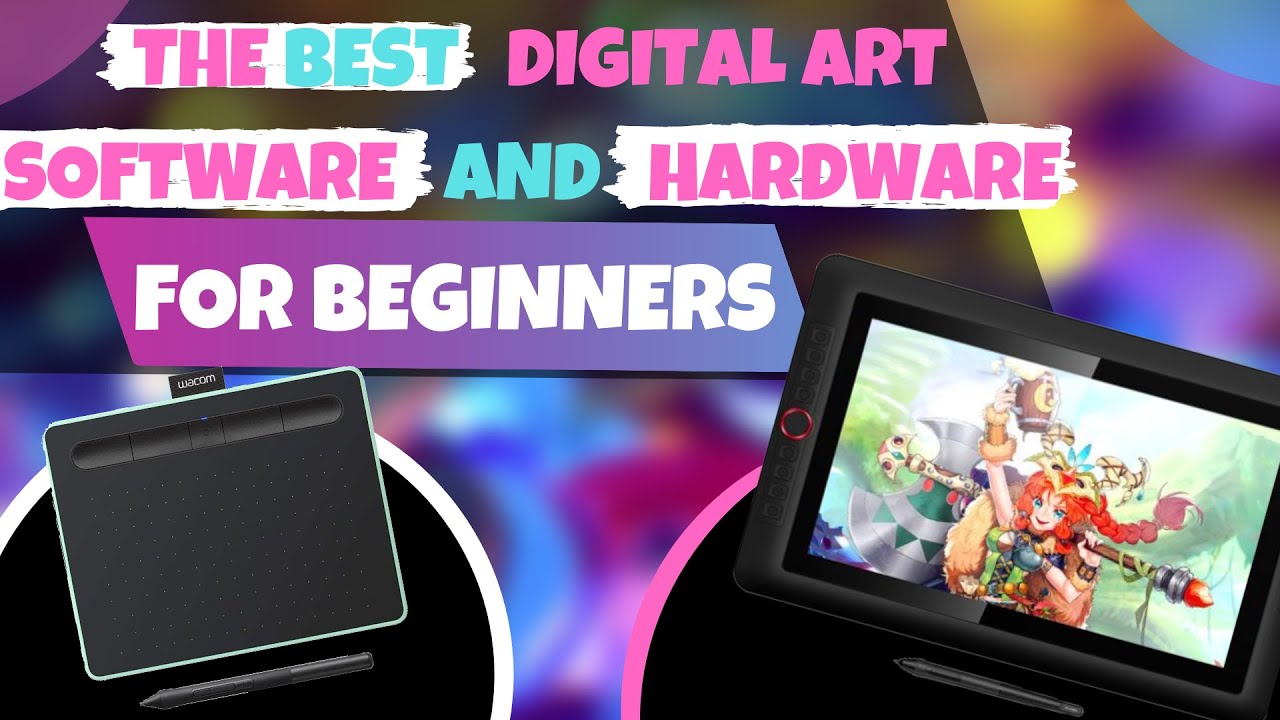 Top Digital Art Software & Hardware for Beginners 🎨