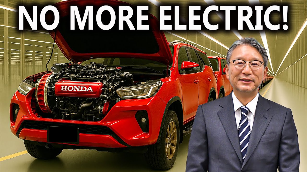 Honda CEO: This New Hybrid Engine Will Wipe The Floor With All Electric Cars in 2025!