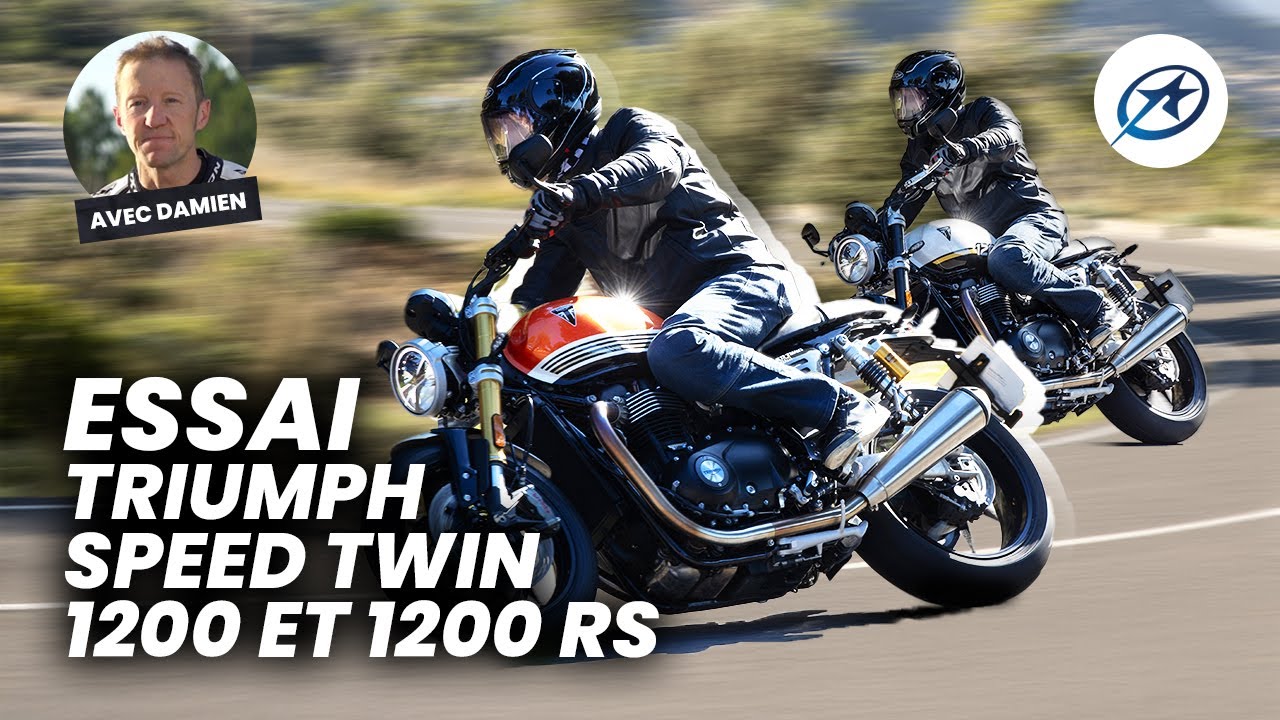 Essai Triumph Speed Twin 1200 & RS 2024 🏍️