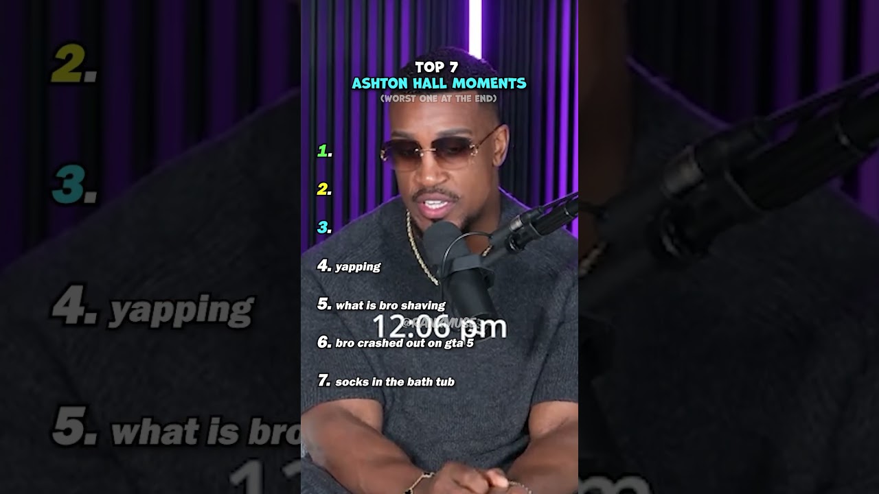 Top Ashton Hall Moments 😂