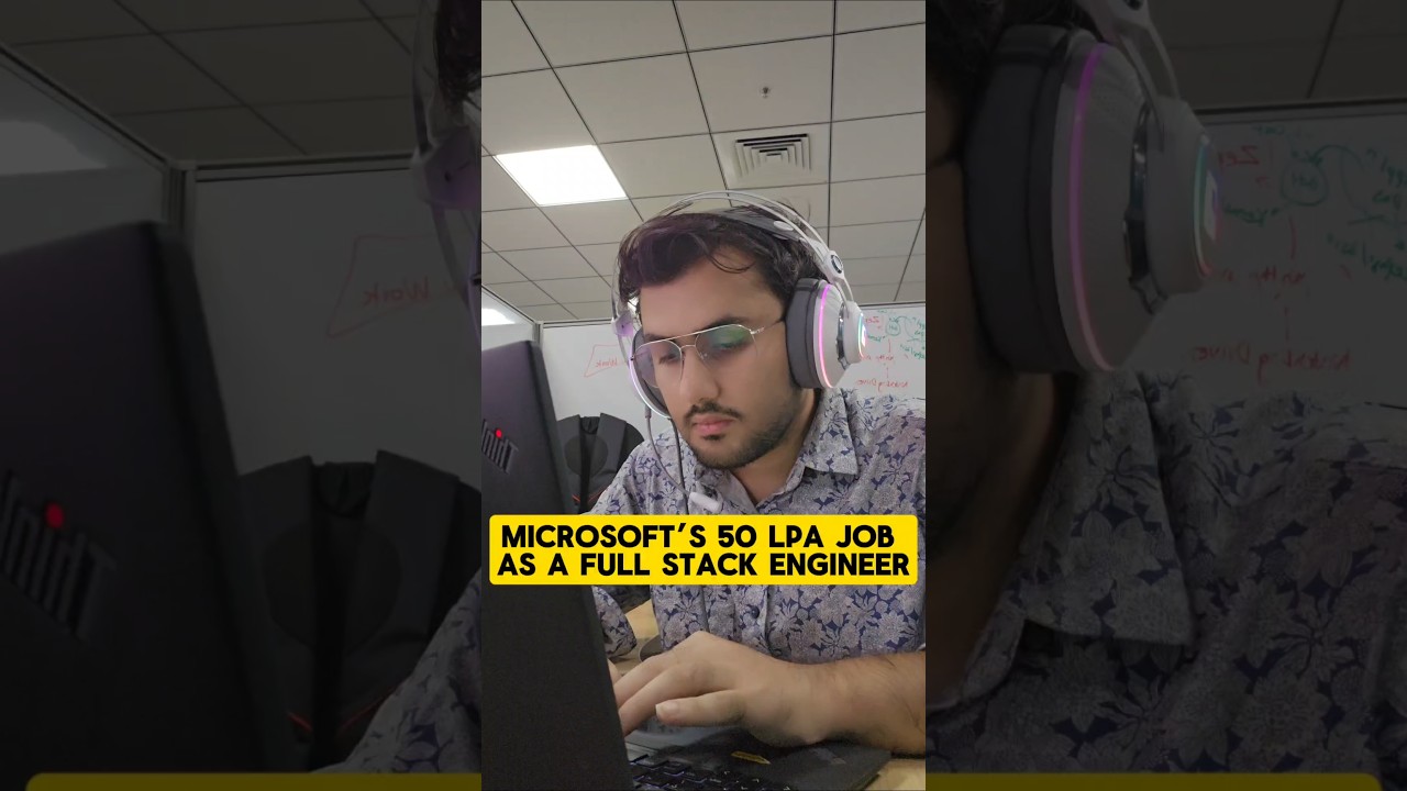 Free Microsoft Full Stack Course for 50 LPA Job 🎯