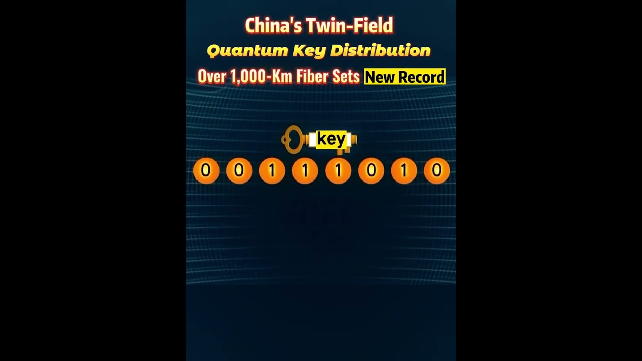 China Achieves 1,000-km Twin-Field Quantum Key Distribution 🌐