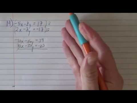 Kutasoftware Solving Systems of Equations with Substitution #19