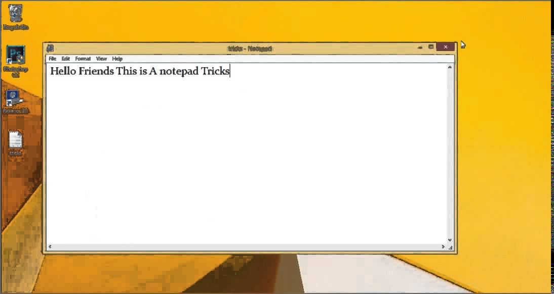Notepad Tricks for Cryptography
